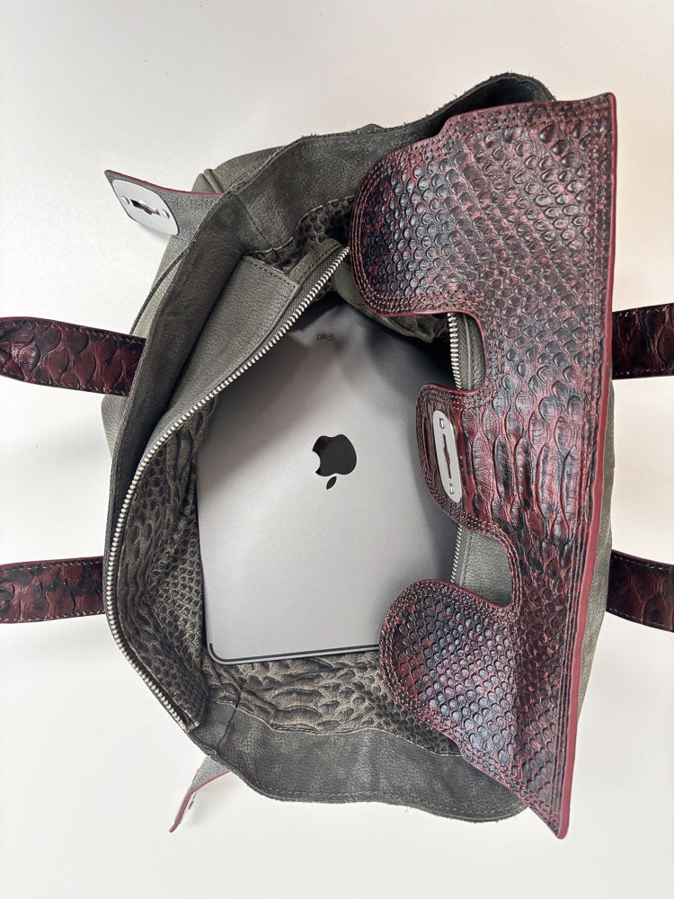 LIEBESKIND SATCHEL SNAKE FIRKIN