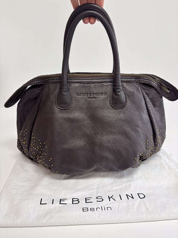 LIEBESKIND GOLDEN STUDS SHOPPER