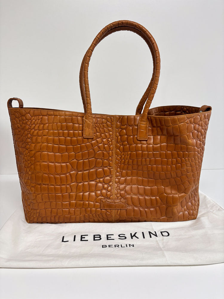 LIEBESKIND BIG CROCO CHELSEA SHOPPER