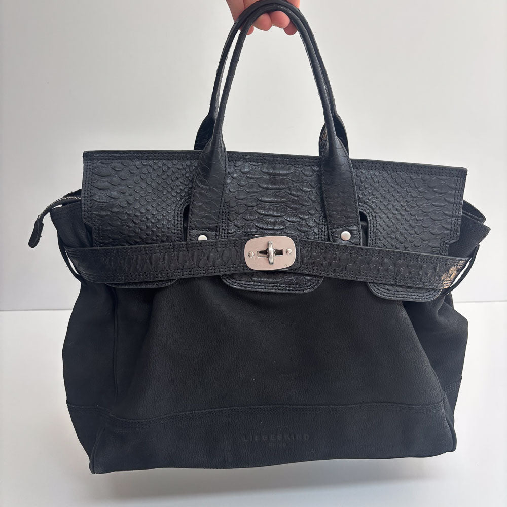 LIEBESKIND SATCHEL FIRKIN SNAKE