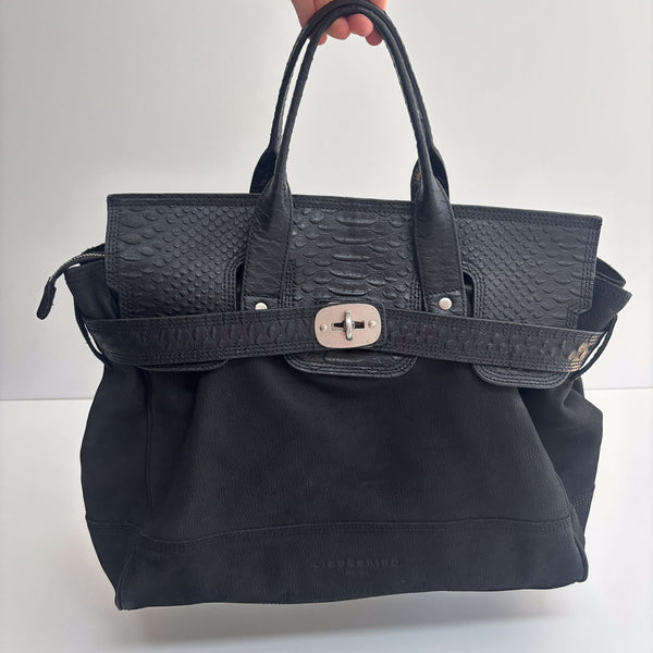 LIEBESKIND SATCHEL FIRKIN SNAKE