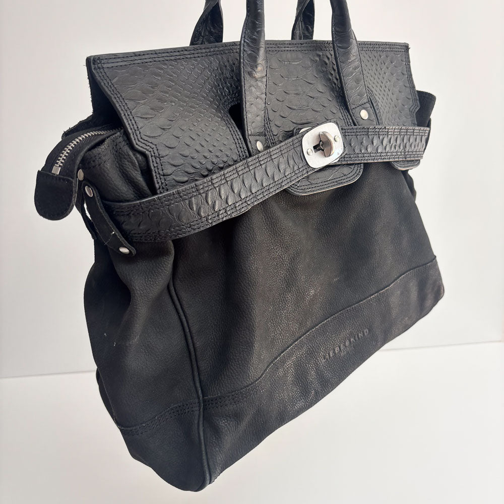 LIEBESKIND SATCHEL FIRKIN SNAKE