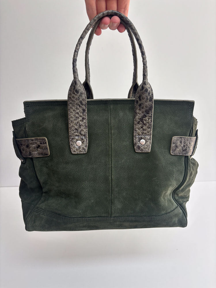 LIEBESKIND SATCHEL FIRKIN SNAKE