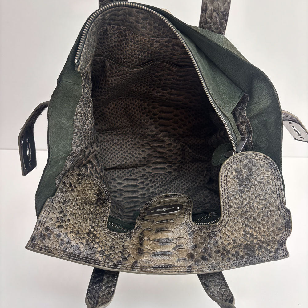 LIEBESKIND SATCHEL FIRKIN SNAKE