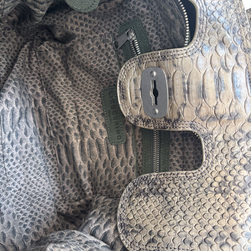 LIEBESKIND SATCHEL FIRKIN SNAKE