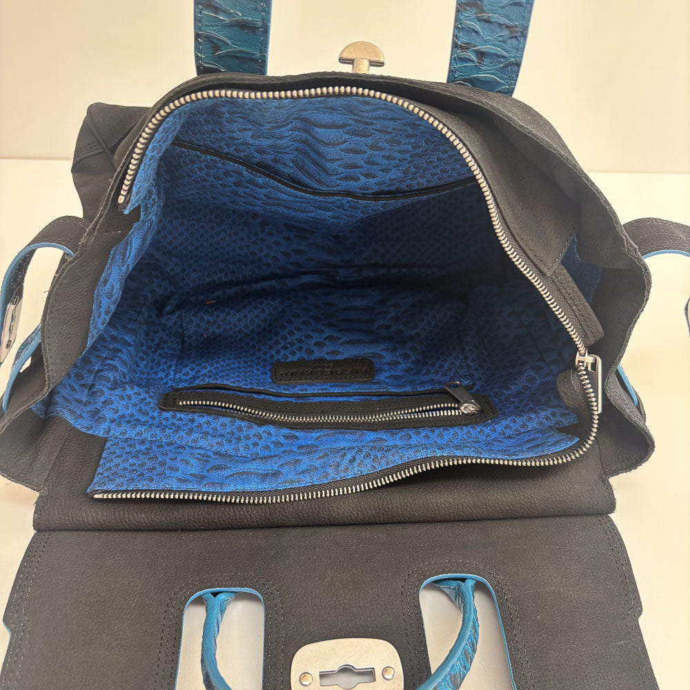 LIEBESKIND SATCHEL FIRKIN SNAKE