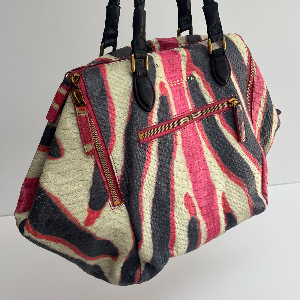 LIEBESKIND BEAU ZEBRA SHOPPER