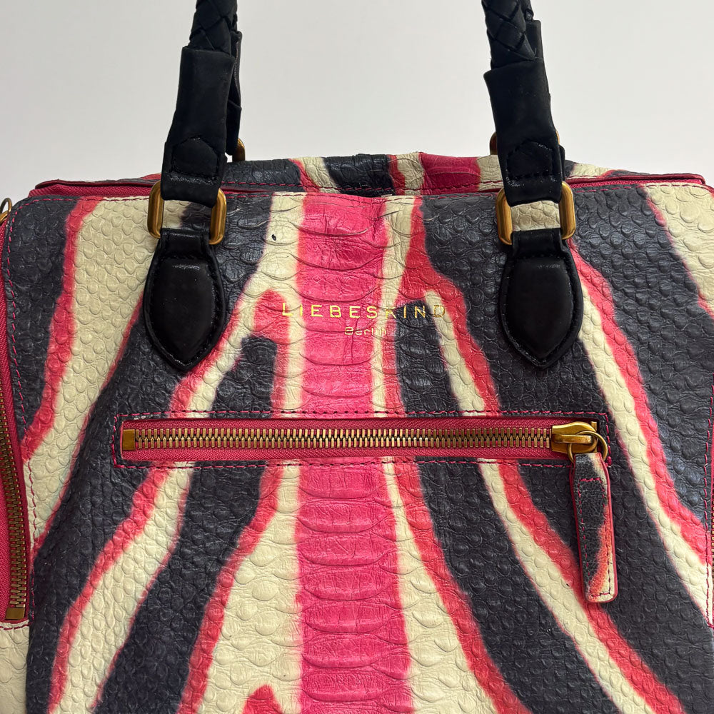 LIEBESKIND BEAU ZEBRA SHOPPER