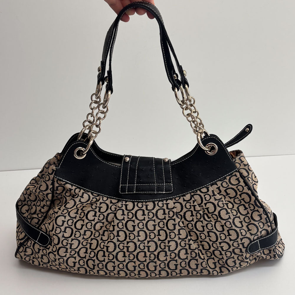 Guess Shoulder Bag Canvas 2000s