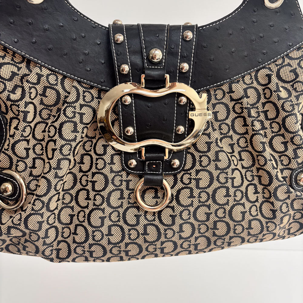 Guess Shoulder Bag Canvas 2000s