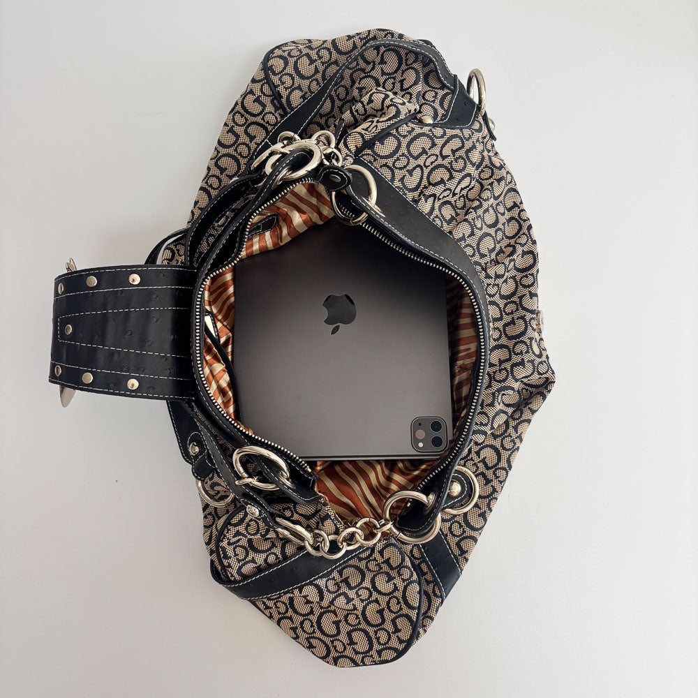 Guess Shoulder Bag Canvas 2000s