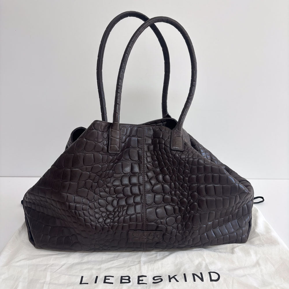 LIEBESKIND CHELSEA CROCO SHOPPER