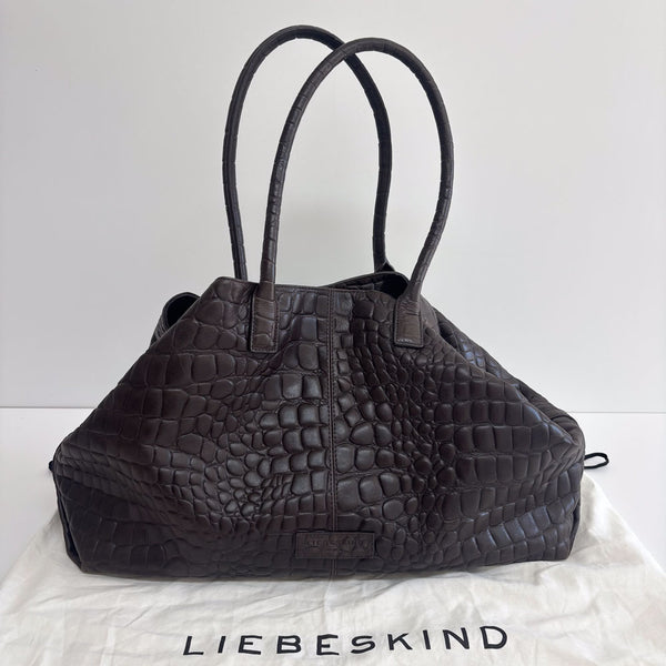 LIEBESKIND CHELSEA KROKO SHOPPER