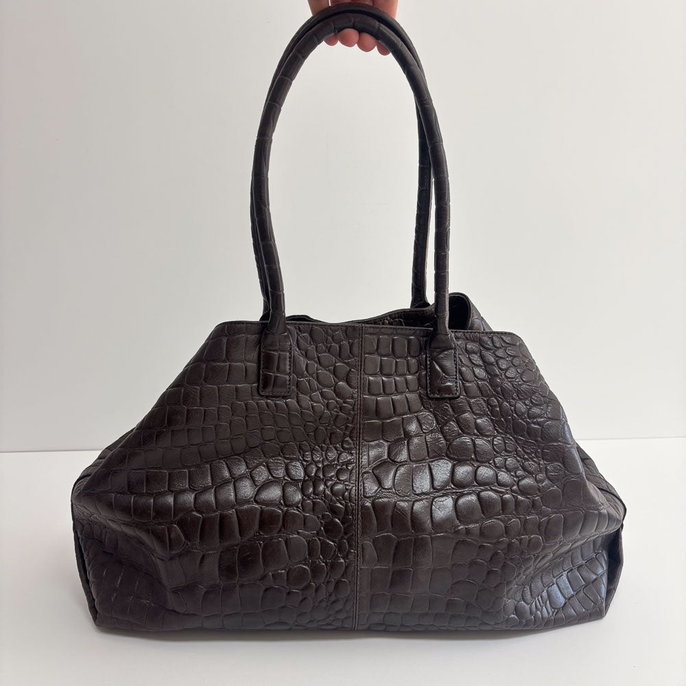 LIEBESKIND CHELSEA CROCO SHOPPER