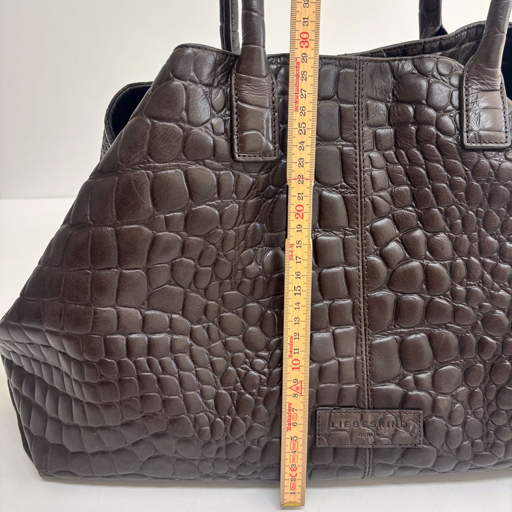 LIEBESKIND CHELSEA CROCO SHOPPER