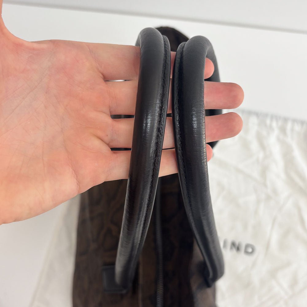 LIEBESKIND LILLE TEXTILE SNAKE SHOPPER