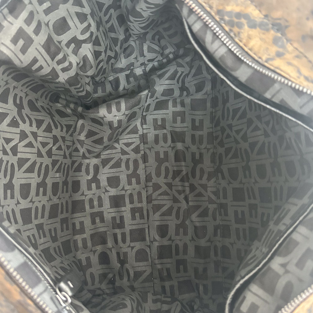 LIEBESKIND LILLE TEXTILE SNAKE SHOPPER