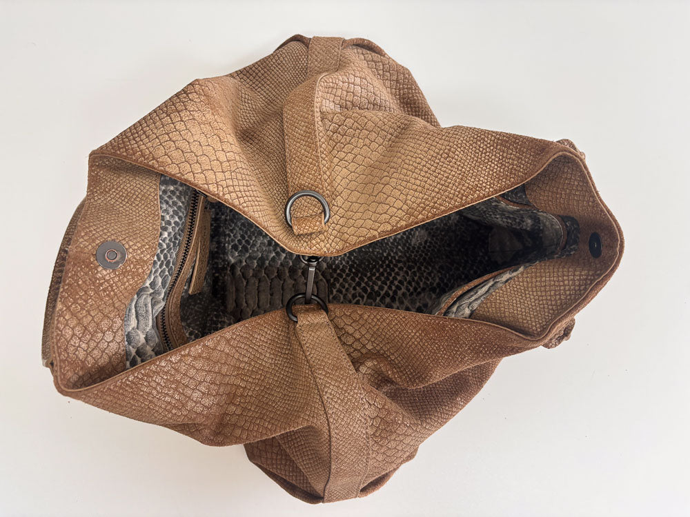 LIEBESKIND CHELSEA SNAKE SHOPPER