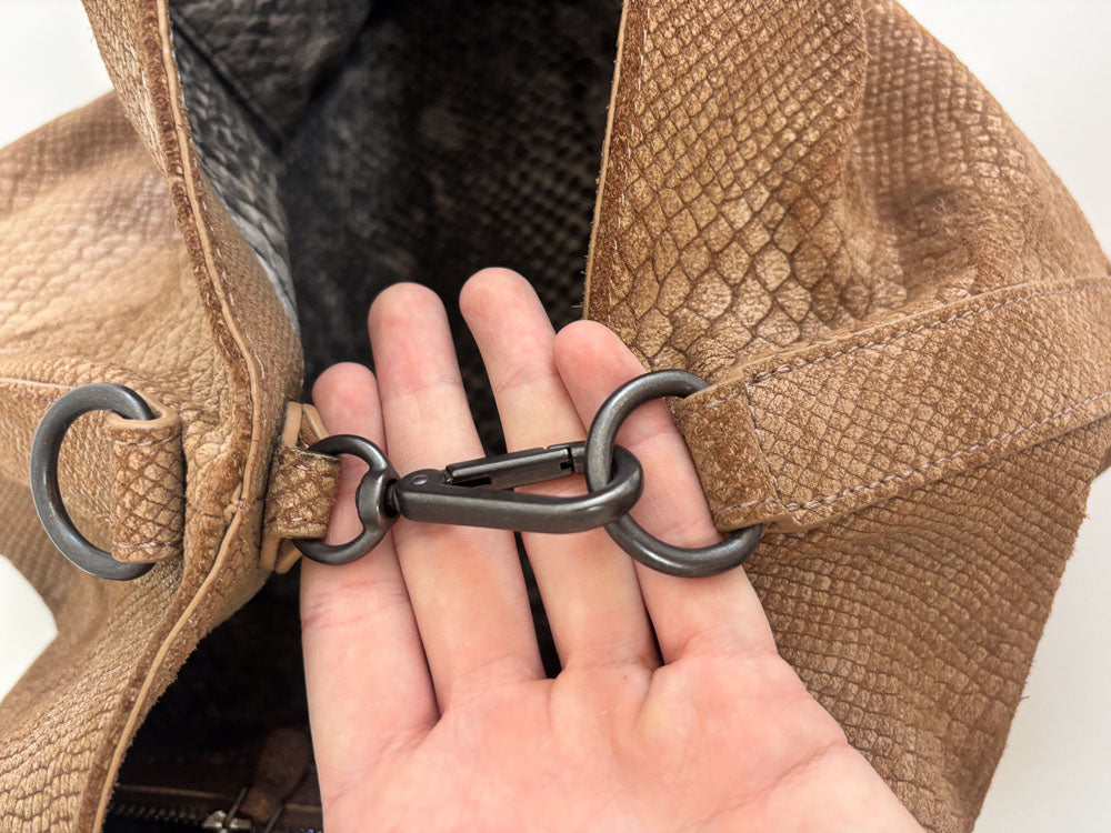 LIEBESKIND CHELSEA SNAKE SHOPPER