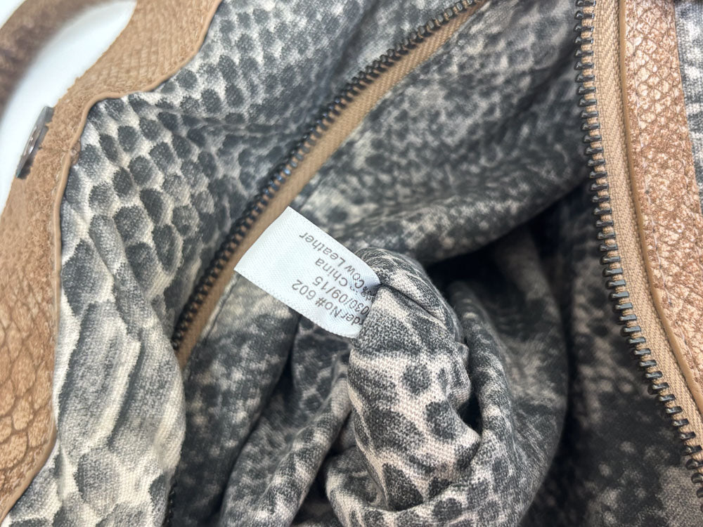 LIEBESKIND CHELSEA SNAKE SHOPPER