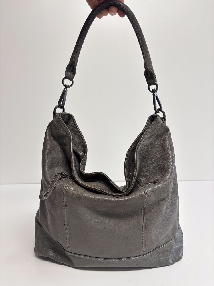LIEBESKIND LEATHER HOBO SNAKE