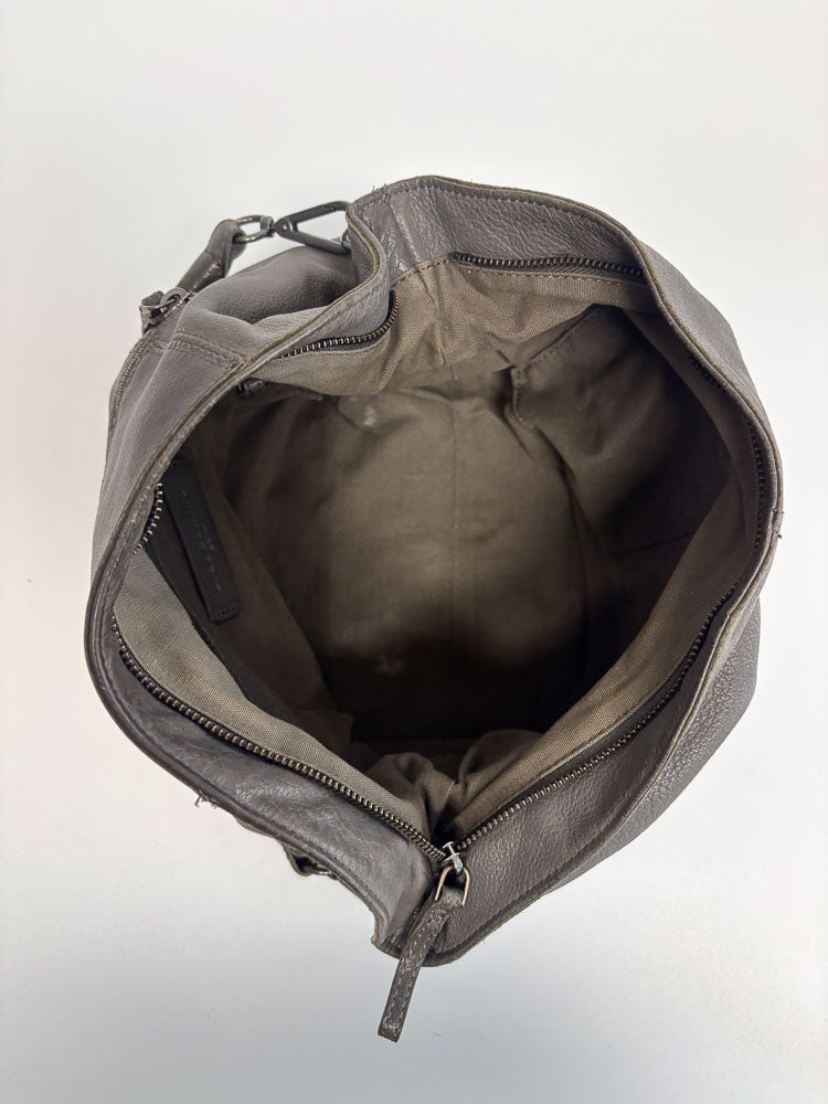 LIEBESKIND LEATHER HOBO SNAKE