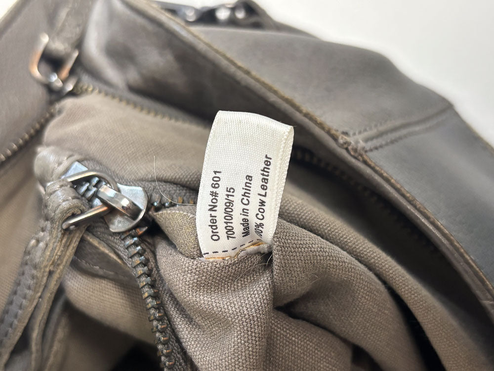 LIEBESKIND LEATHER HOBO SNAKE