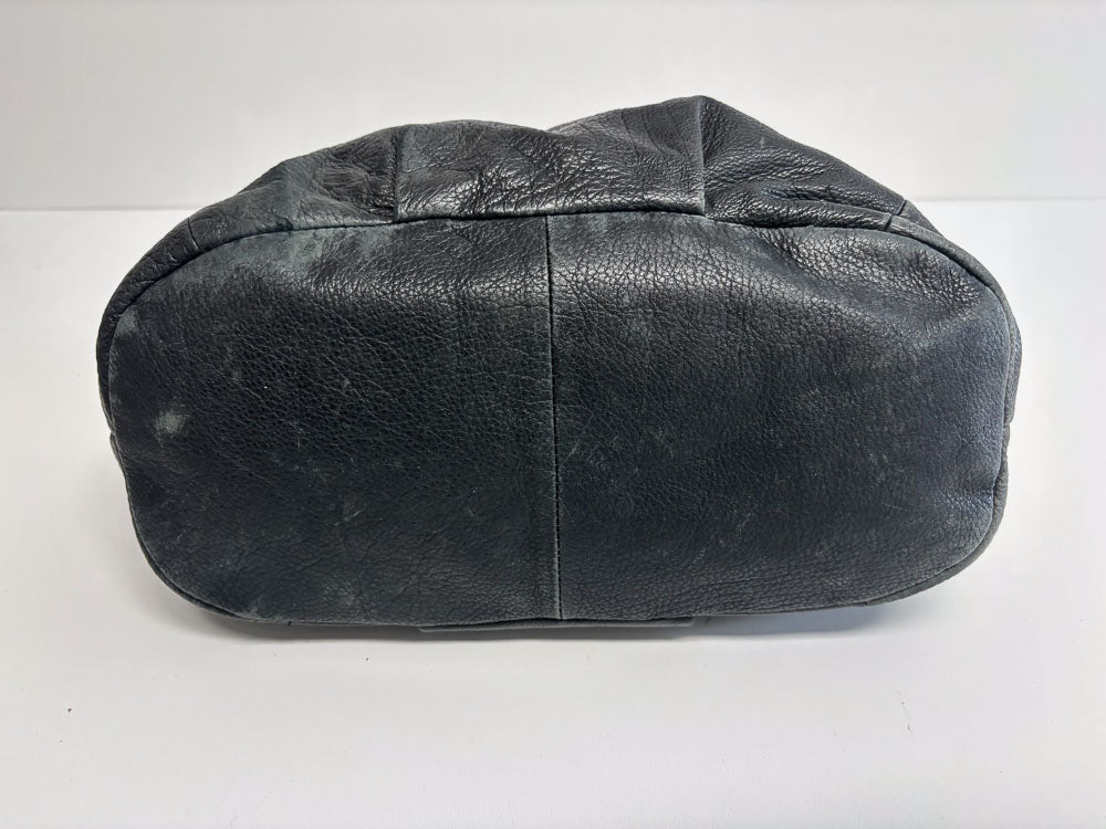 LIEBESKIND LEATHER HOBO BLACK