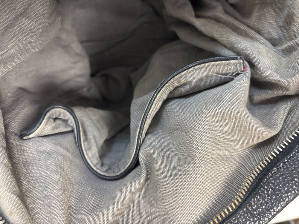 LIEBESKIND LEATHER HOBO BLACK