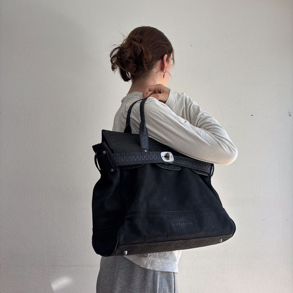 LIEBESKIND SATCHEL FIRKIN SNAKE