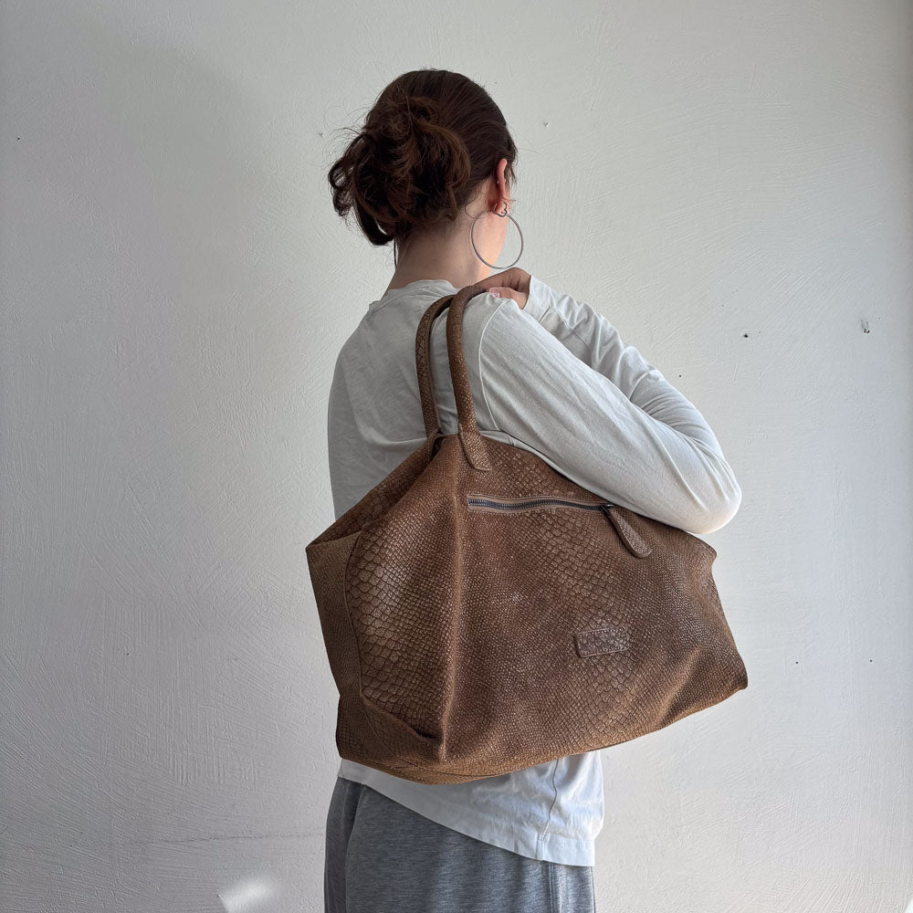 LIEBESKIND CHELSEA SNAKE SHOPPER