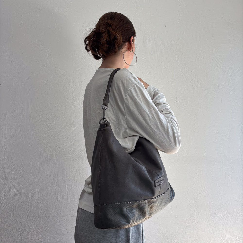 LIEBESKIND LEATHER HOBO SNAKE
