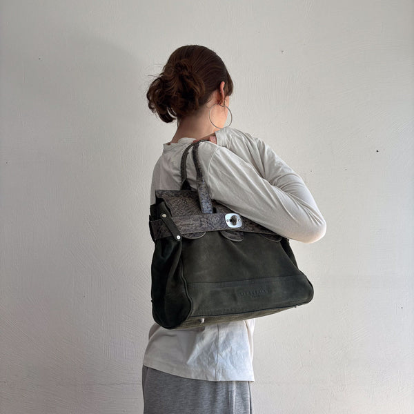 LIEBESKIND SATCHEL FIRKIN SNAKE
