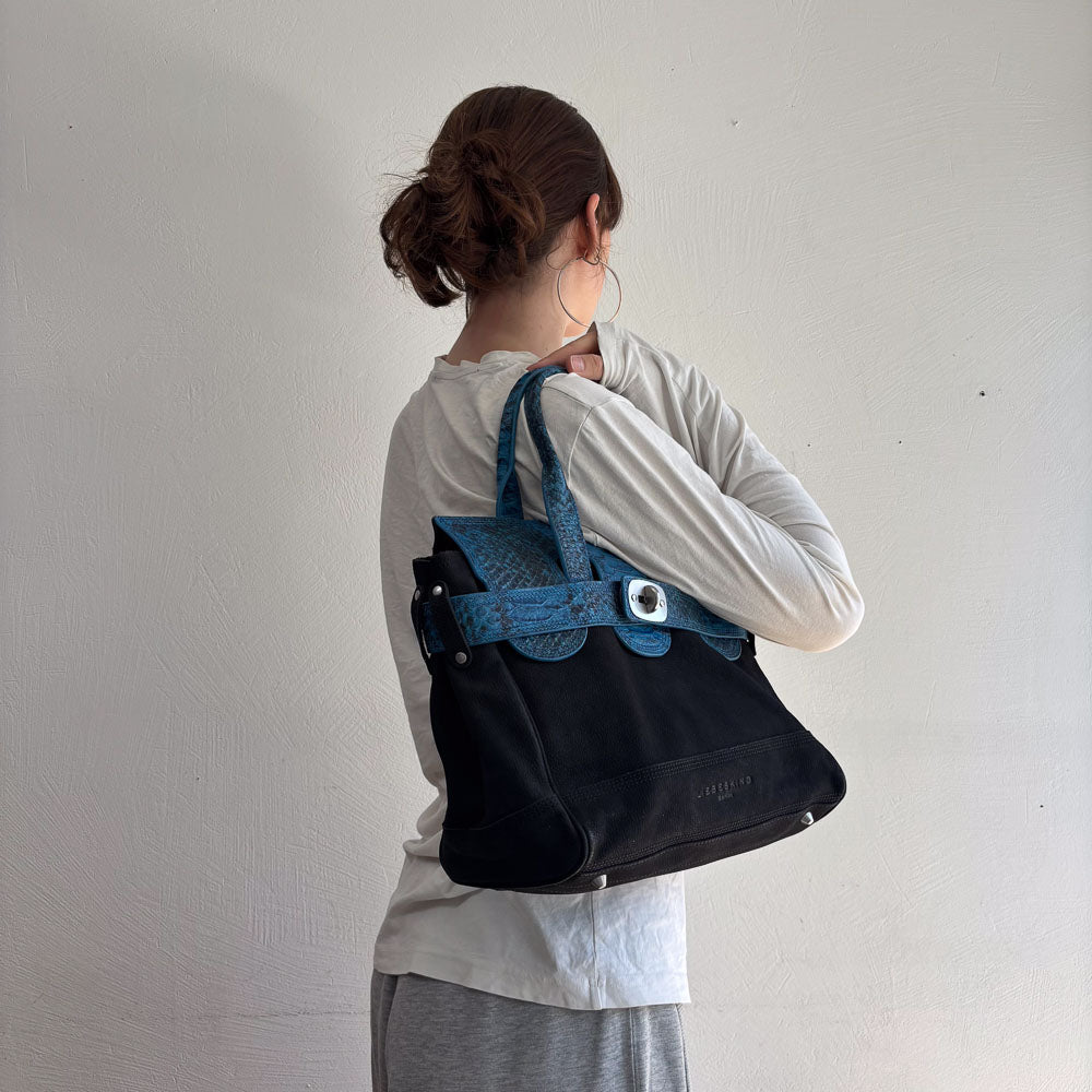 LIEBESKIND SATCHEL FIRKIN SNAKE
