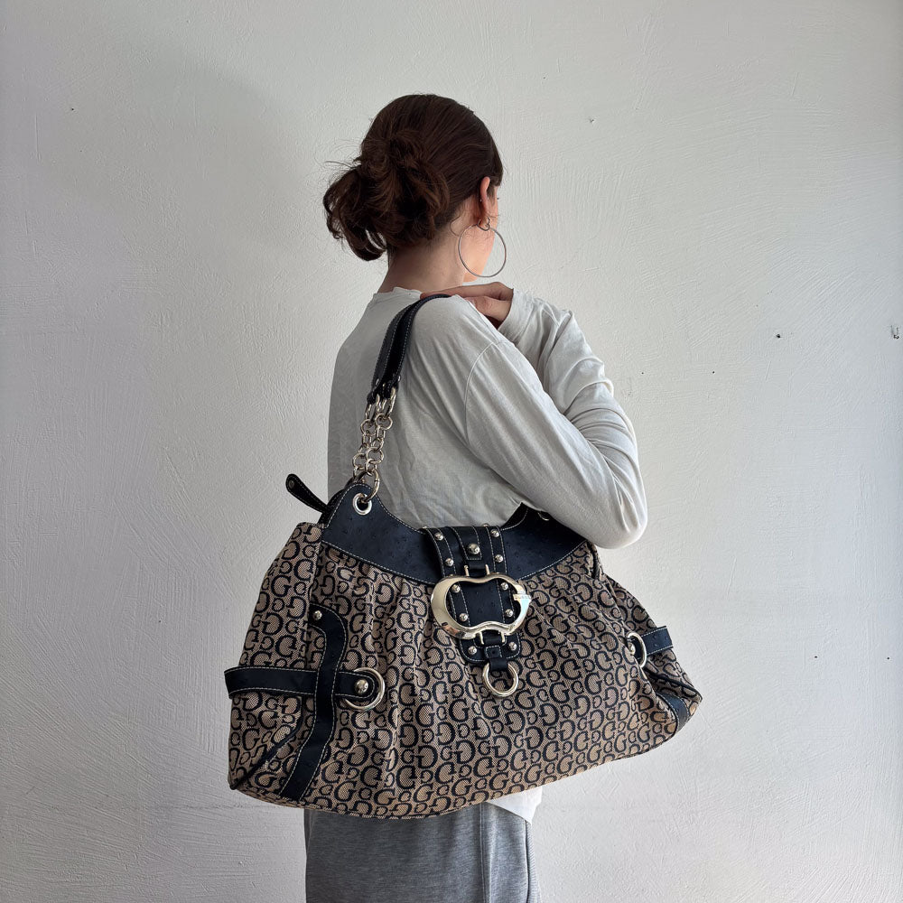 Guess Shoulder Bag Canvas 2000s
