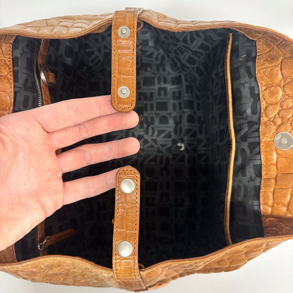 LIEBESKIND CHELSEA CROC SHOPPER