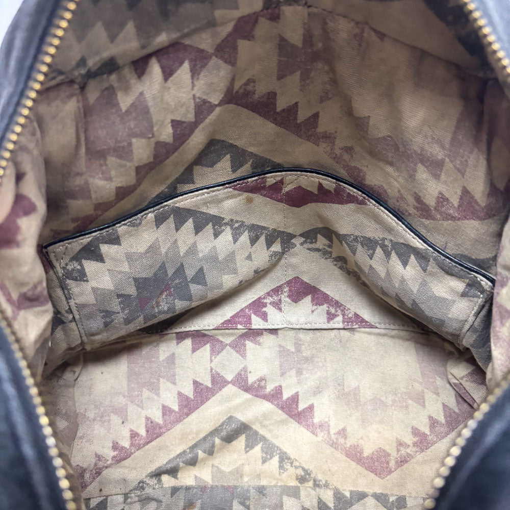 LIEBESKIND LEATHER FRINGE SHOPPER