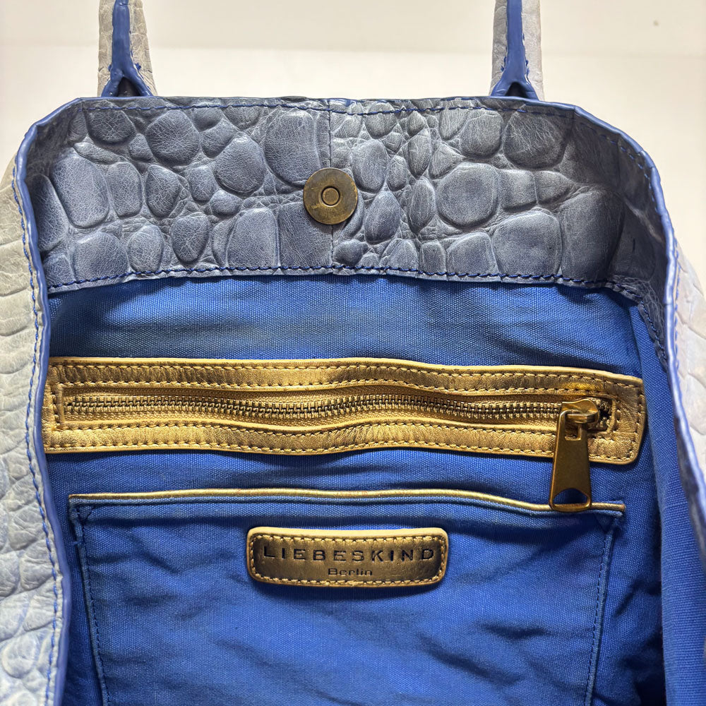 LIEBESKIND CROCO CHELSEA SHOPPER