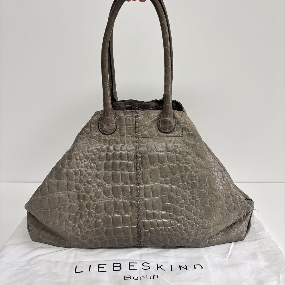 LIEBESKIND CROCO CHELSEA SHOPPER