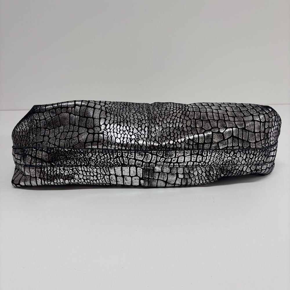 LIEBESKIND SILVER SNAKE SHOPPER