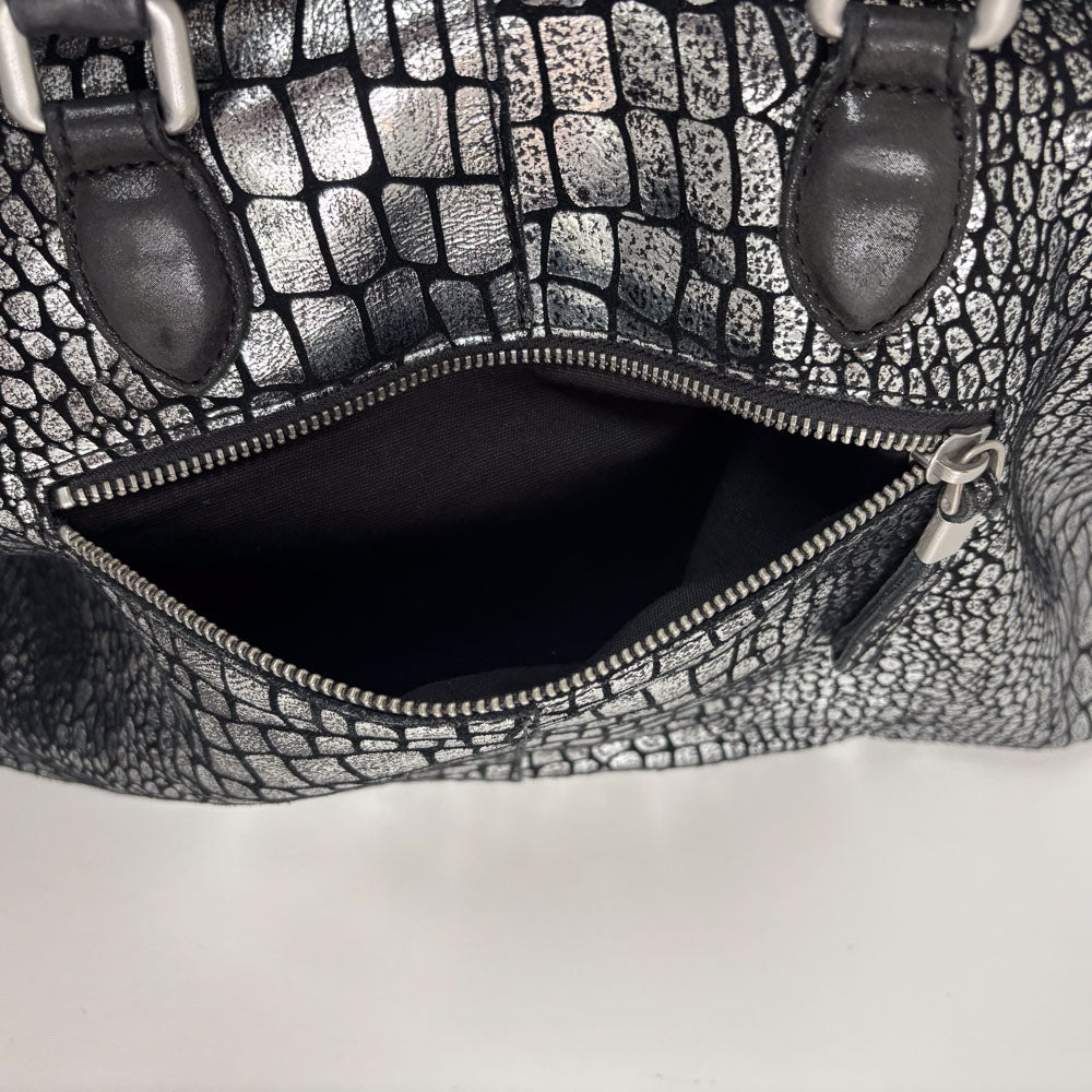 LIEBESKIND SILVER SNAKE SHOPPER