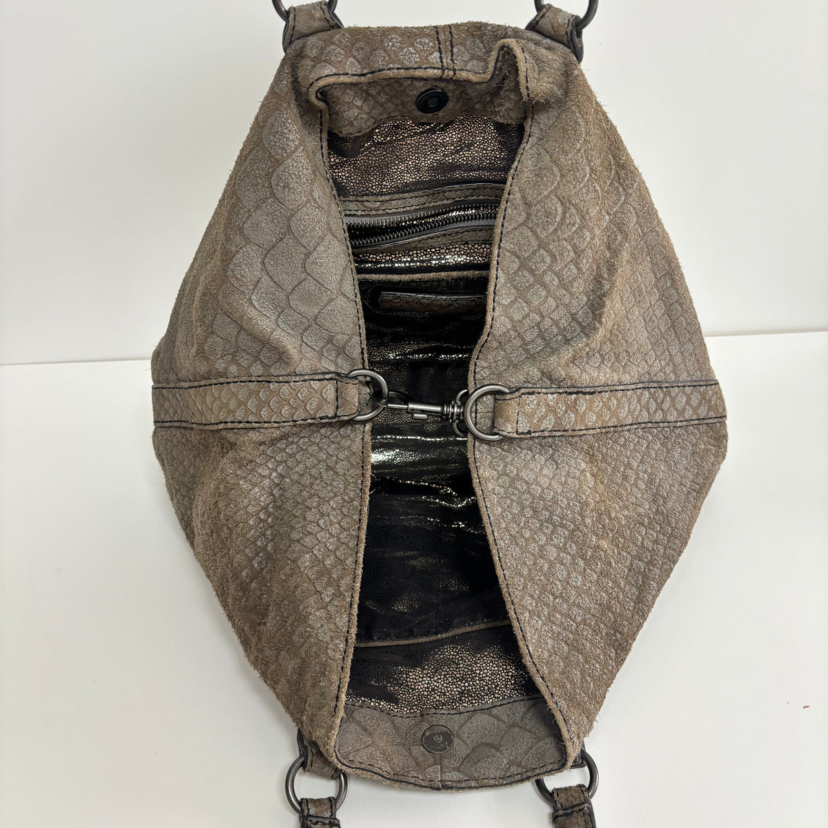 LIEBESKIND CROCO CHELSEA SHOPPER