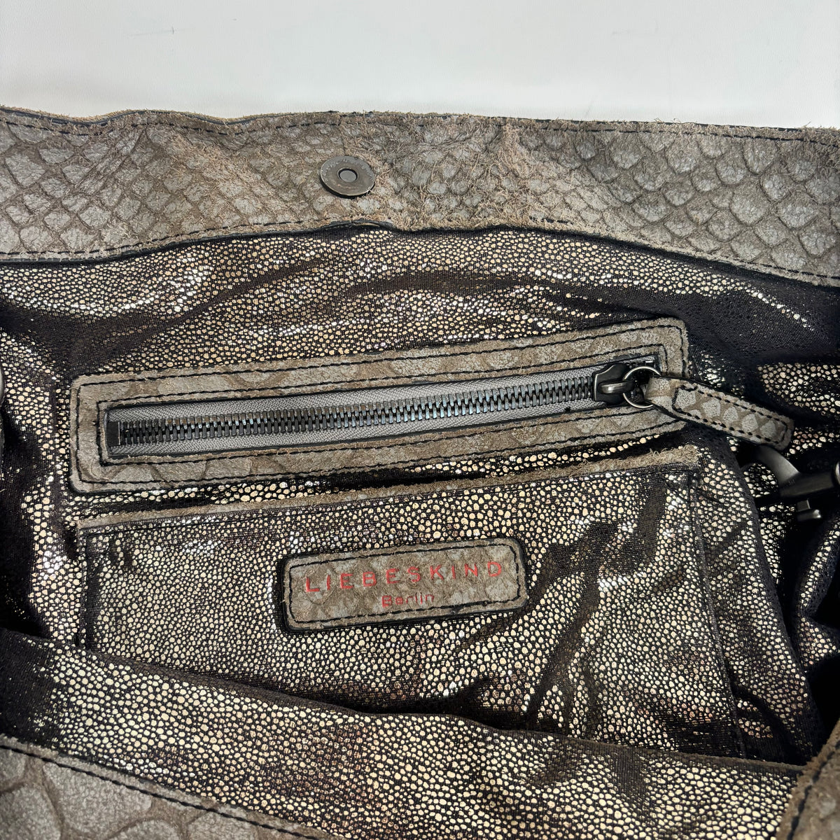 LIEBESKIND CROCO CHELSEA SHOPPER