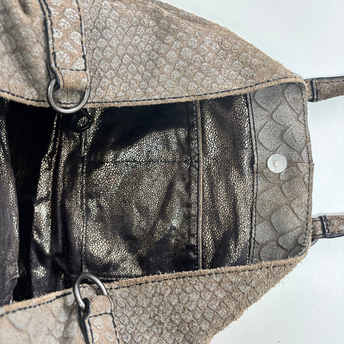 LIEBESKIND CROCO CHELSEA SHOPPER