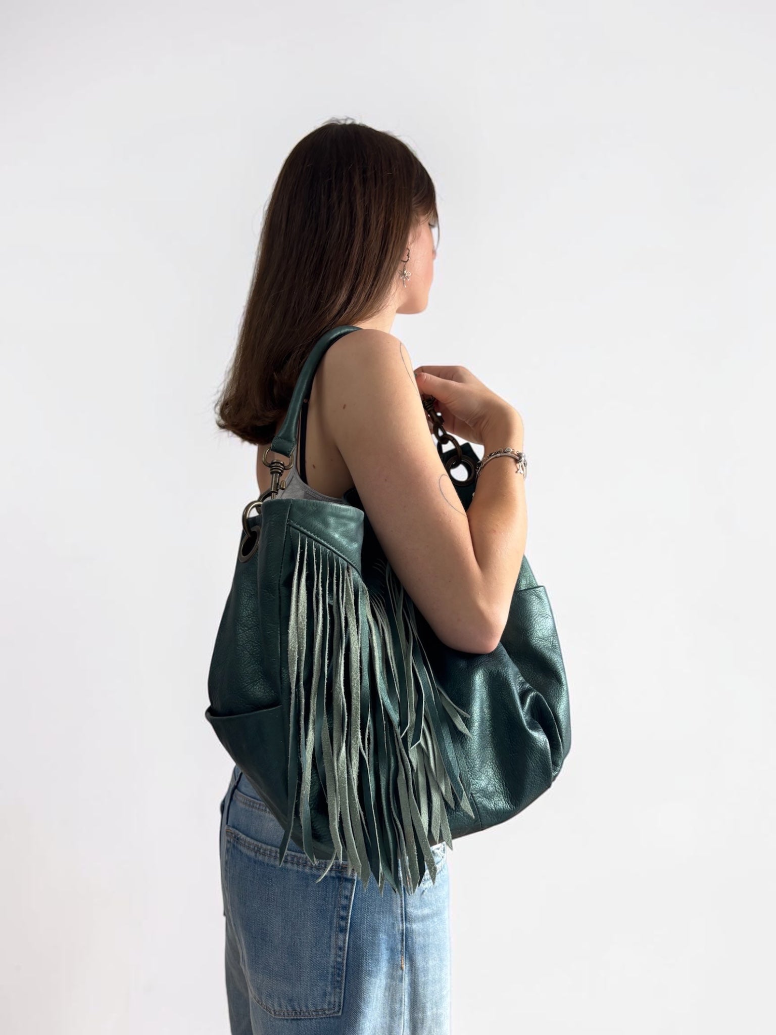 LIEBESKIND FRINGE HOBO
