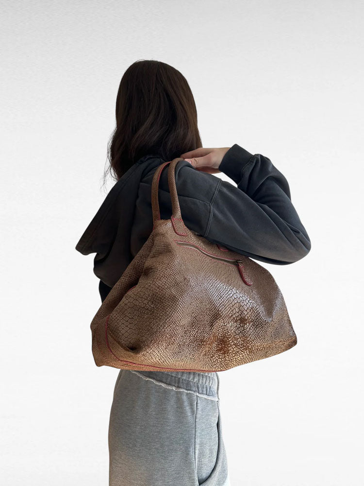 LIEBESKIND SNAKE SHOPPER