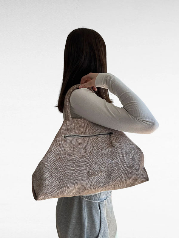 LIEBESKIND SNAKE SHOPPER POLAR