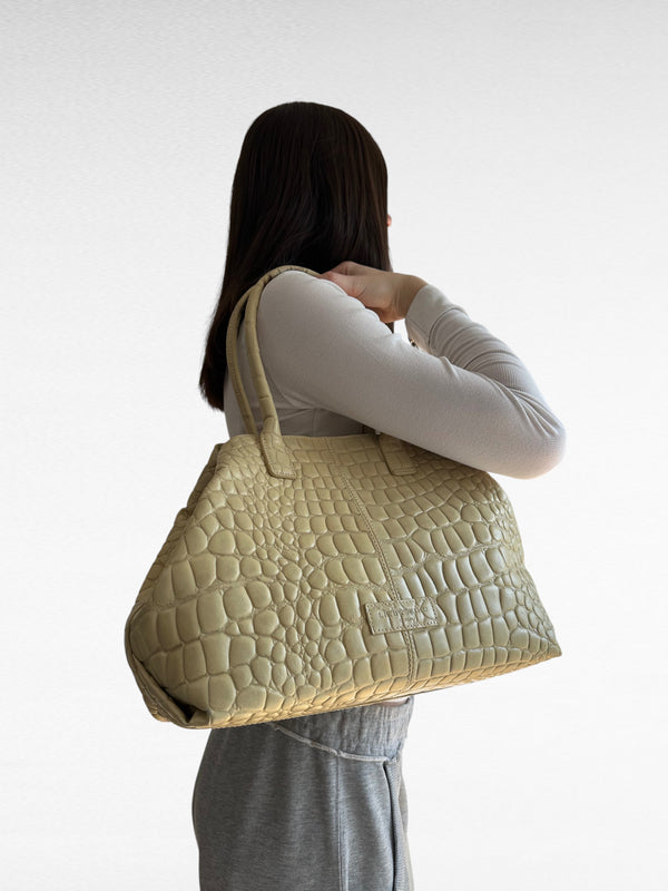 LIEBESKIND CROCO SHOPPER